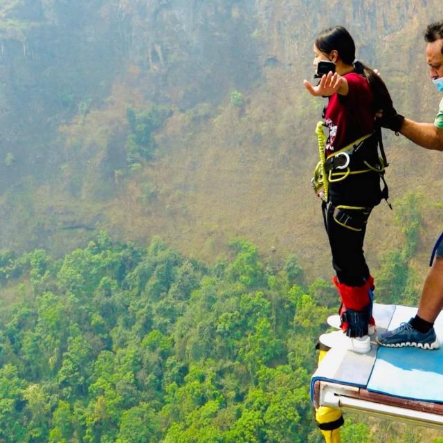 Pokhara: Thrilling Worlds Second Highest Bungee - Highest Swing in the World