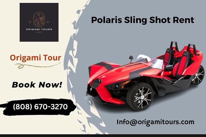 Polaris SLing Shot Rental - SL W/ Tech Package - Metalic Red - Operating Hours