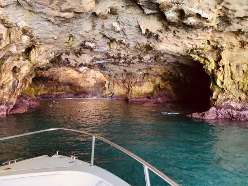 Polignano a Mare: Boat Cave Tour With Aperitif - Included Amenities