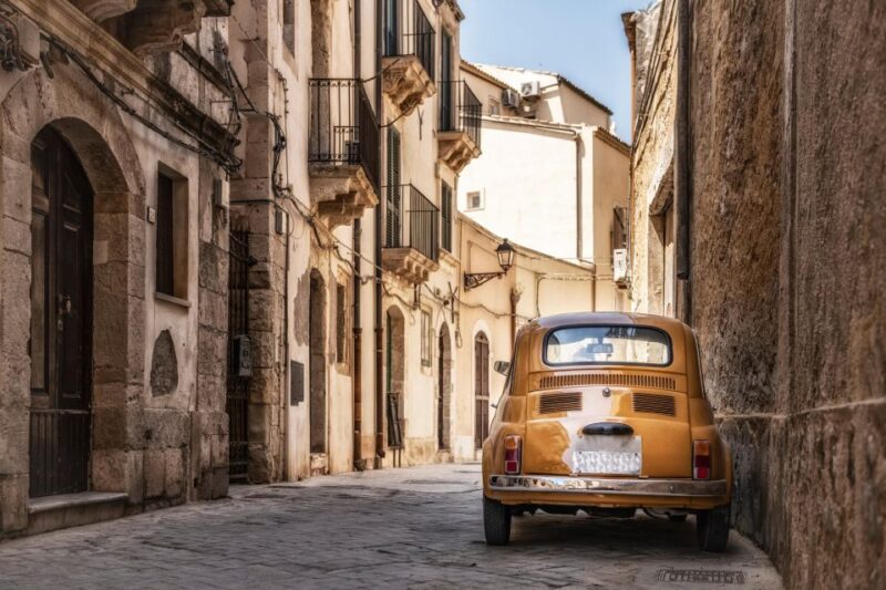 Polignano a Mare: Tour by Vintage Fiat 500 With Driver - Exploring Polignano a Mare