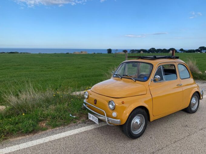 Polignano a Mare: Tour by Vintage Fiat 500 With Driver - Scenic Coastal Drive