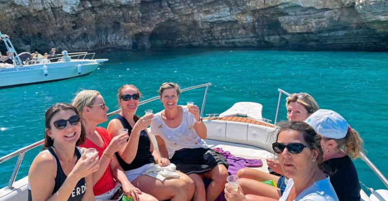 Polignano: PRIVATE Boat Cruise to the Caves With Aperitif - Itinerary and Highlights