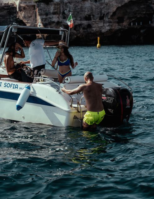 Polignano: PRIVATE Boat Cruise to the Caves With Aperitif - Experience and Crew