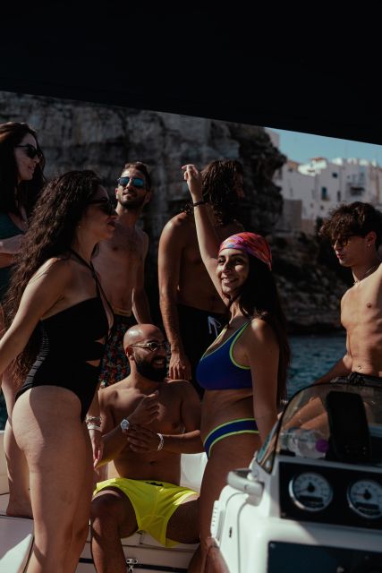 Polignano: PRIVATE Boat Cruise to the Caves With Aperitif - Swimming in Clear Waters