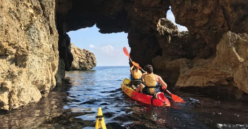 Pollença: Kayak Discovery – Snorkeling and Caves - Itinerary and Activities