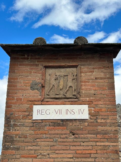 Pompeii: 1 Hour With the Expert Local Guide - Inclusions