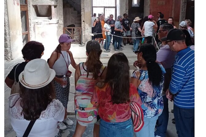 Pompeii 2 Hours Private Guided Tour, a JOURNEY THROUGH the TIME - Accessibility and Participation