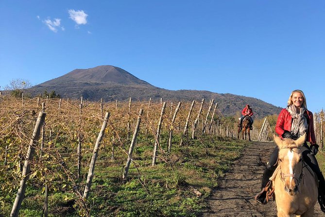 Pompeii Guided Tour & Horse Riding on Vesuvius With Wine Tasting - Age and Weight Considerations