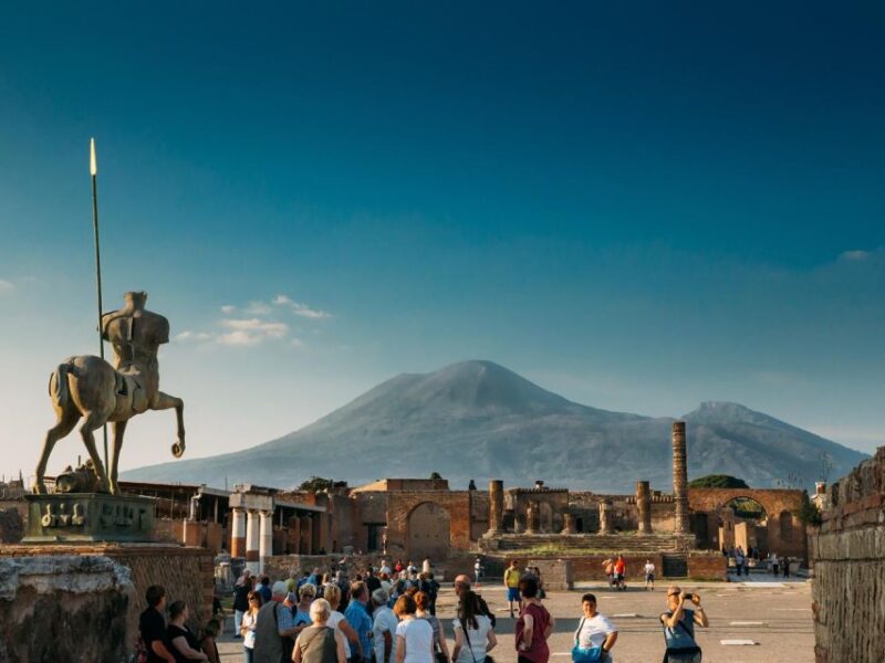 Pompeii Skip-The-Line Tkt +Transfer From C/Mare Di Stabia - Key Points