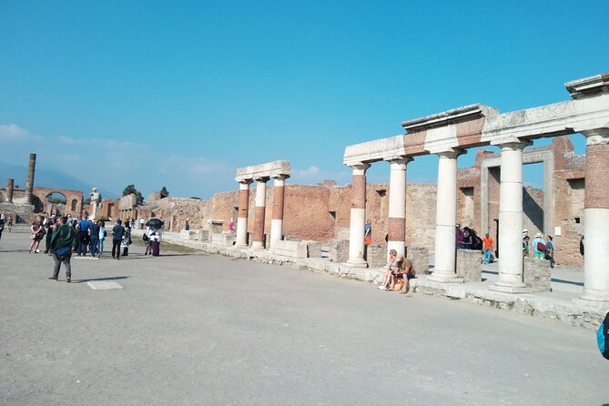 Pompeii Skiptheline With Lunch&Winetasting From Naples Cruise Port - Lunch and Wine Tasting