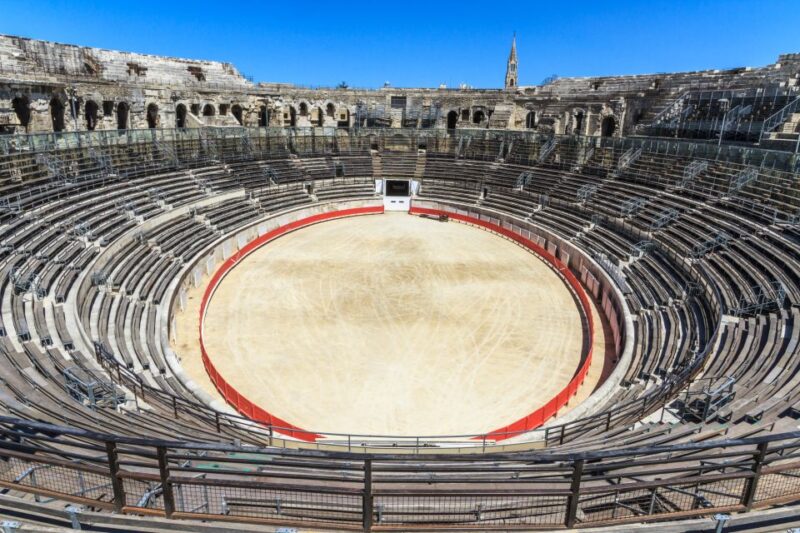 Pont Du Gard, Uzès & Nîmes: Half-Day Tour With Entry Fees - Discovering Nîmes