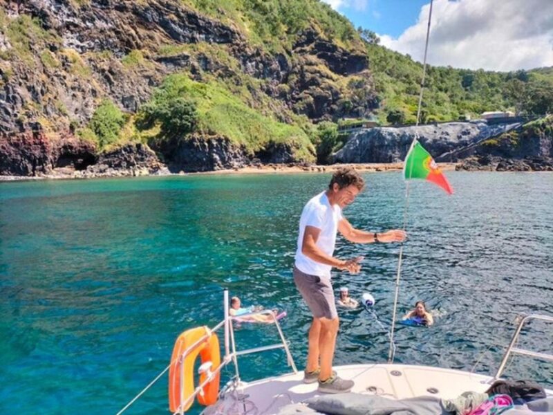 Ponta Delgada: Private Sailboat Cruise With Welcome Drinks - Sailing Experience
