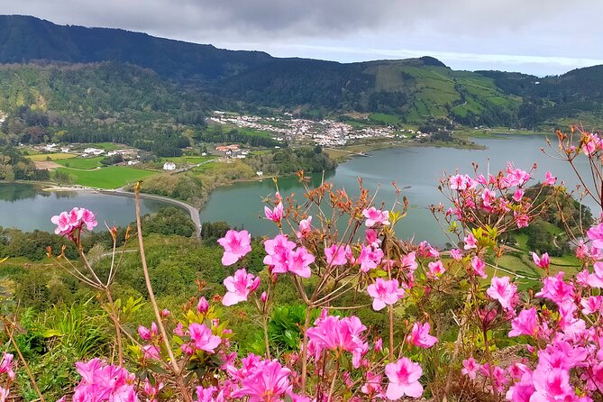 Ponta Delgada Sete Cidades Green & Blue Lakes - Small Group Tour - Pineapple Liquor Tasting