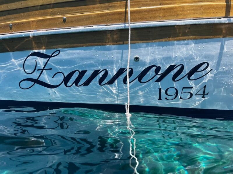 Ponza: Boat Excursion on Board Zannone 1954 - Booking Information