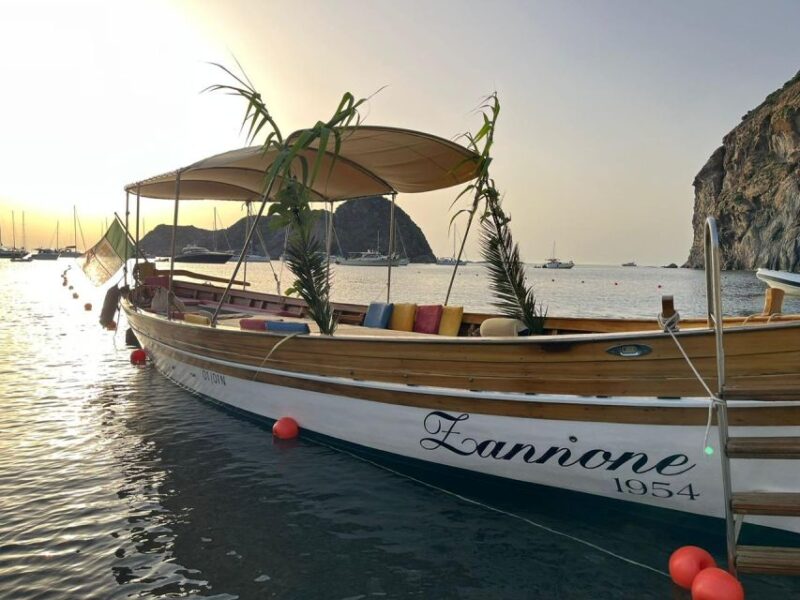 Ponza: Boat Excursion on Board Zannone 1954 - Boat Details