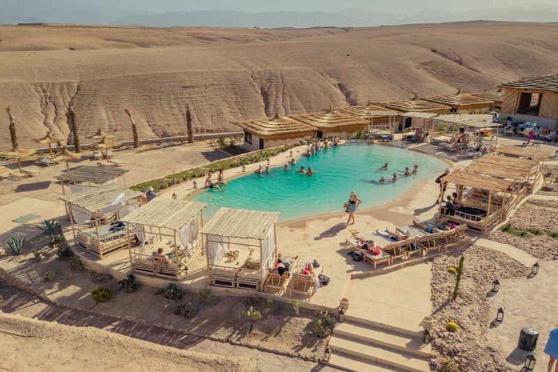 Pool, Quad Bike, Camel Ride and a Dinner Show in Agafay - Key Points