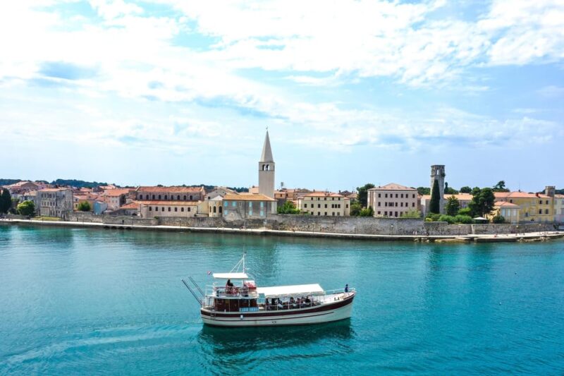 Poreč: Private Boat Tour - Scenic West Coast