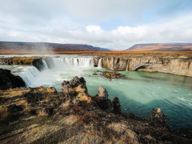 Port Akureyri: Godafoss Waterfall, Myvatn and Baths Tour - Itinerary Highlights