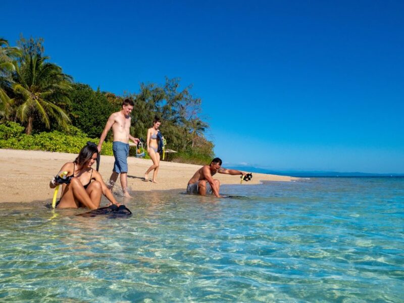 Port Douglas: Low Isles Glass Bottom Boat & Snorkeling Tour - Snorkeling in the Lagoon