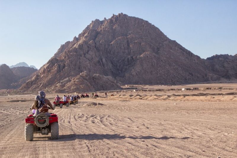 Port Ghalib: Sunset Safari ATV Quad W/ BBQ Dinner and Show - Pricing and Discounts