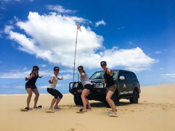 Port Stephens: Sandboarding & Sandsurfing With 4WD Transfer - Recap