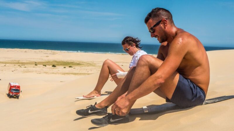 Port Stephens Small Group Whales & Dunes Combo - Explore Stockton Beach and Dunes