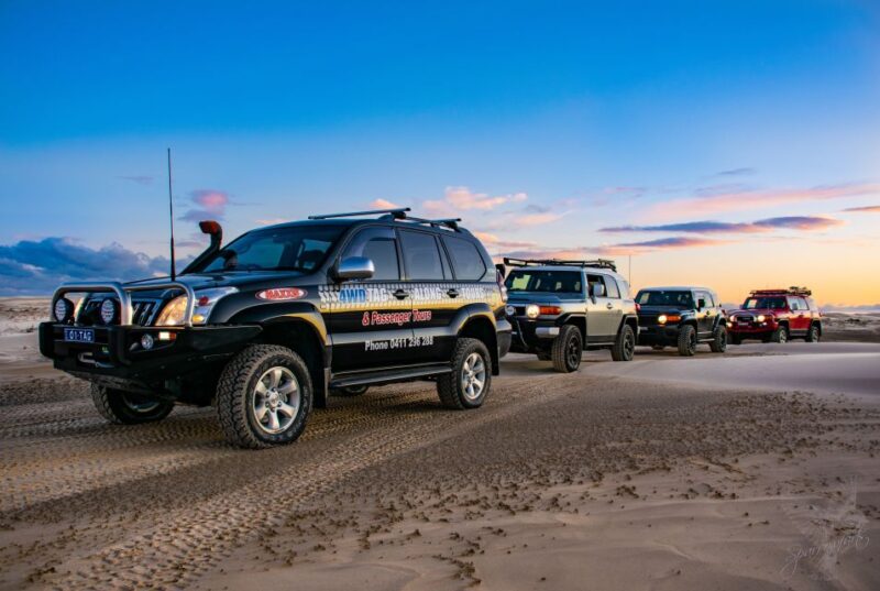 Port Stephens: Stockton Sand Dunes 4WD Tag-Along Tour - Driving 4WD Vehicles on Sand