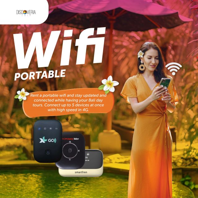 Portable Wifi 4G for Bali (DPS Airport Pick Up) - Key Points