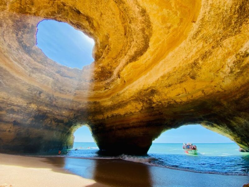 Portimão: Benagil Cave and Marinha Boat Trip - Itinerary Highlights