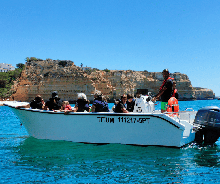 Portimao: Benagil Cave & Praia Da Marinha Boat Cruise - Key Points