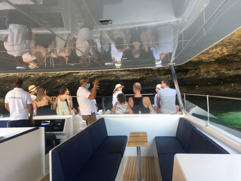 Portimão: Benagil Caves & Golden Coast Eco Catamaran Tour - Key Points