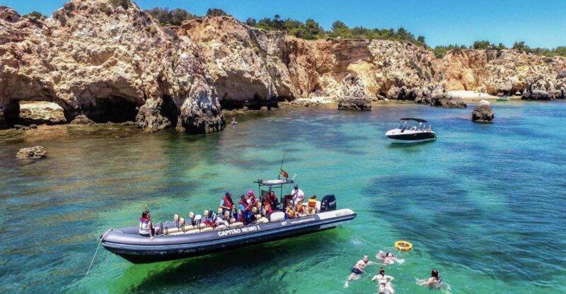 Portimão: Benagil Caves & Praia Da Marinha Guided Boat Tour - Included Amenities