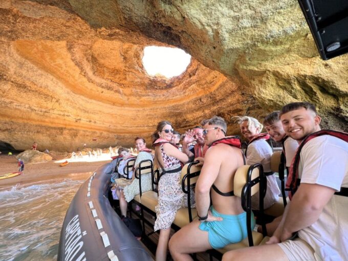 Portimão: Benagil Caves & Praia Da Marinha Guided Boat Tour - Tour Duration and Pricing