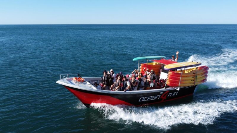Portimão: Benagil Caves Speedboat and Kayak Guided Tour - Tour Highlights