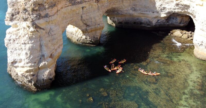 Portimão: Benagil Caves Speedboat and Kayak Guided Tour - Tour Highlights