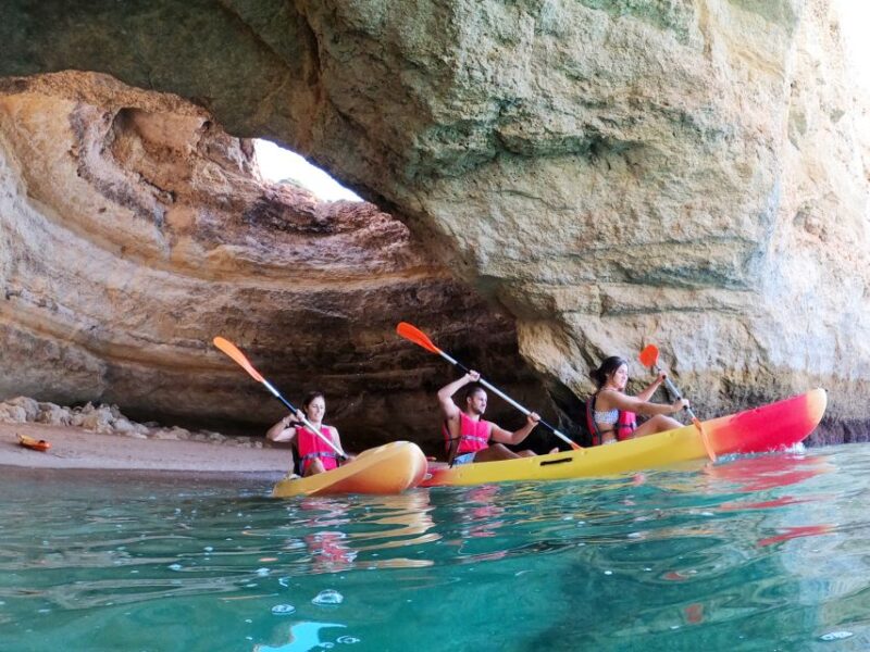 Portimão: Benagil Caves Speedboat and Kayak Guided Tour - Important Information
