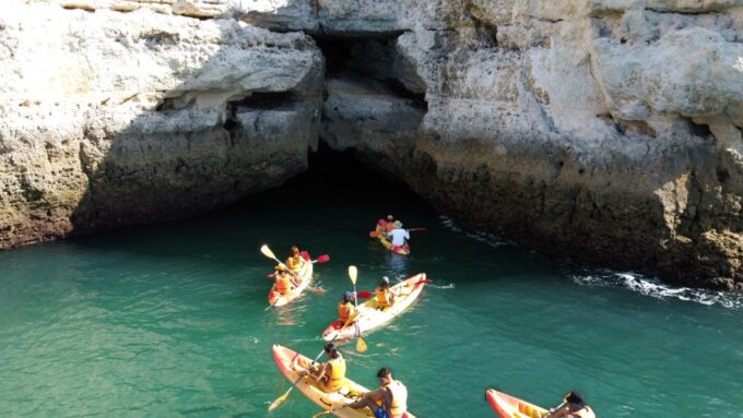 Portimão: Benagil Caves Speedboat and Kayak Guided Tour - Frequently Asked Questions