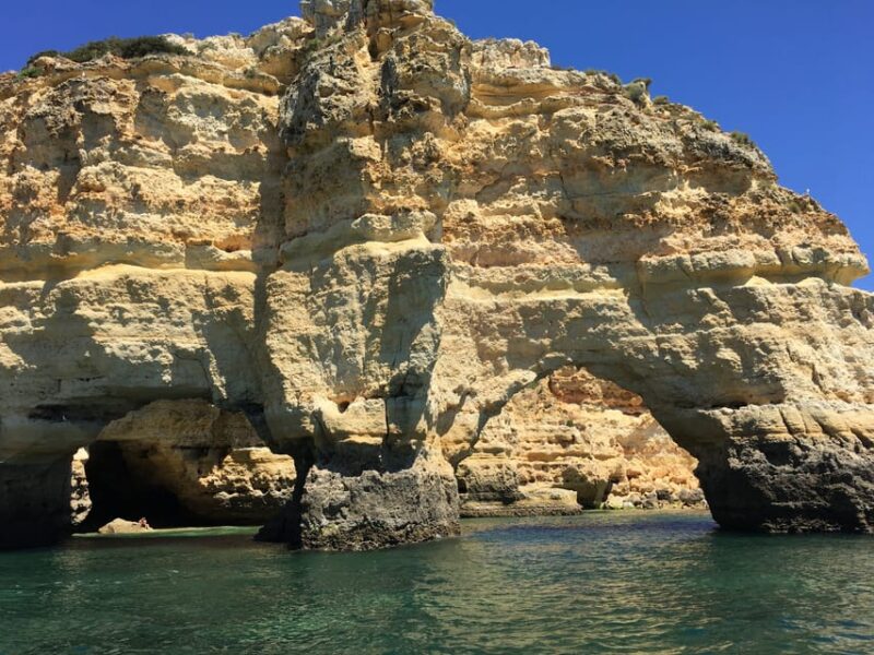 Portimão: Caves, Benagil and Algarve Coastline Boat Tour - Sail to Marinha Beach