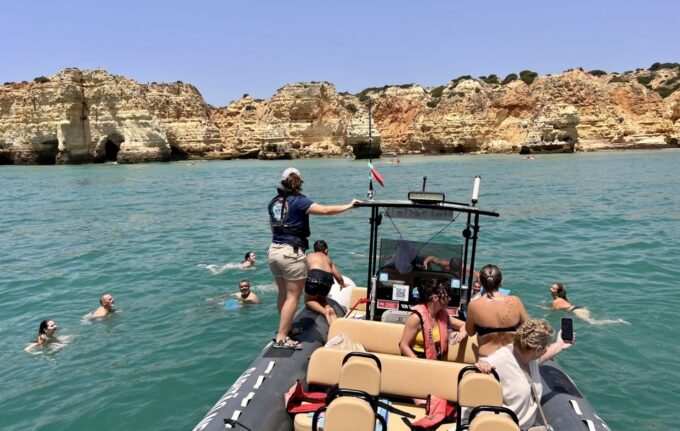 Portimão: Dolphin Watch & Benagil Caves With Biologist Guide - Group Size & Languages