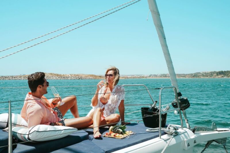 Portimao: Full Day Luxury Sail-Yacht Cruise - Spotting Local Marine Fauna