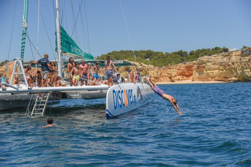 Portimão: Half-Day Catamaran Cruise to Benagil & Carvoeiro - Highlights of the Itinerary