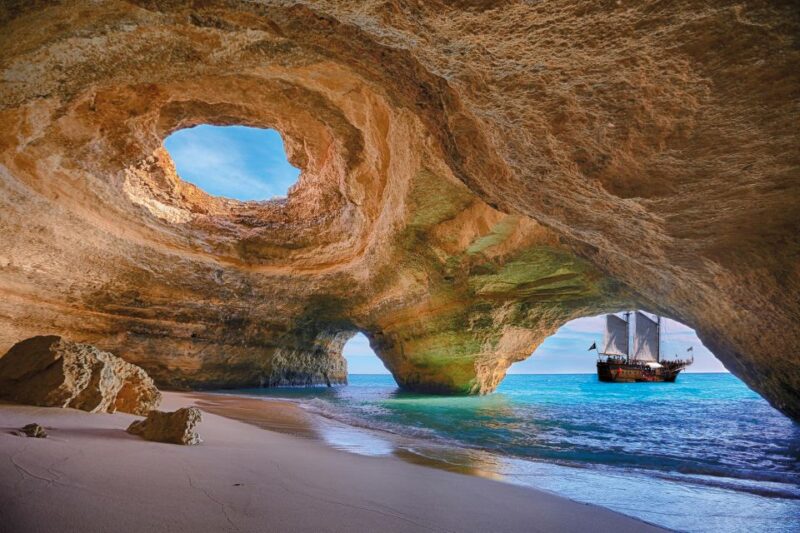 Portimão: Pirate Ship Cave Cruise - Itinerary Details