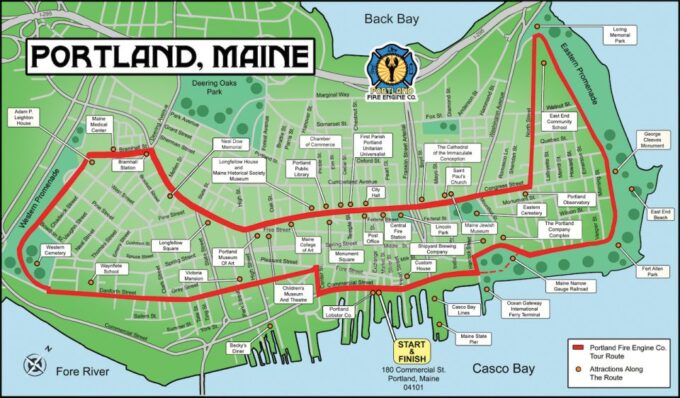Portland, Maine: Tour in Vintage Fire Engine - What to Expect on the Tour