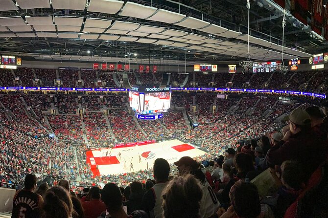 Portland Trail Blazers Basketball Game Ticket at Moda Center - Operator Background