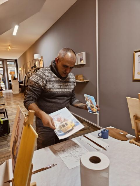 Porto: Acrylic and Oil Painting Class With a Local Artist - Key Points