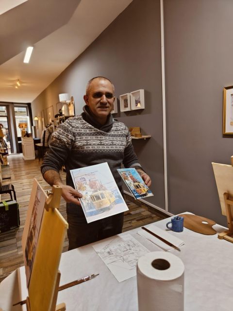 Porto: Acrylic and Oil Painting Class With a Local Artist - Included Materials