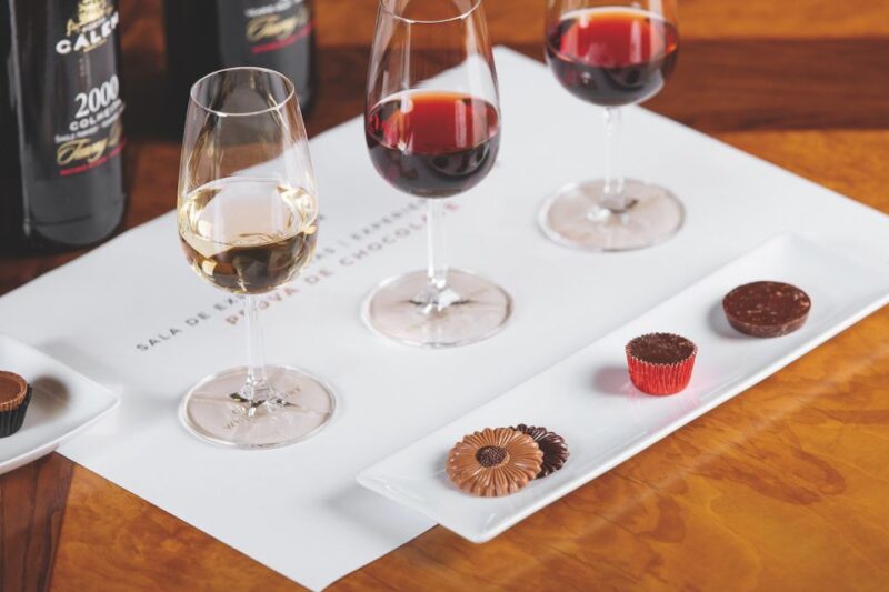 Porto: Cálem Cellar With Chocolate, Cheese, and Wine Tasting - Interactive Museum Tour