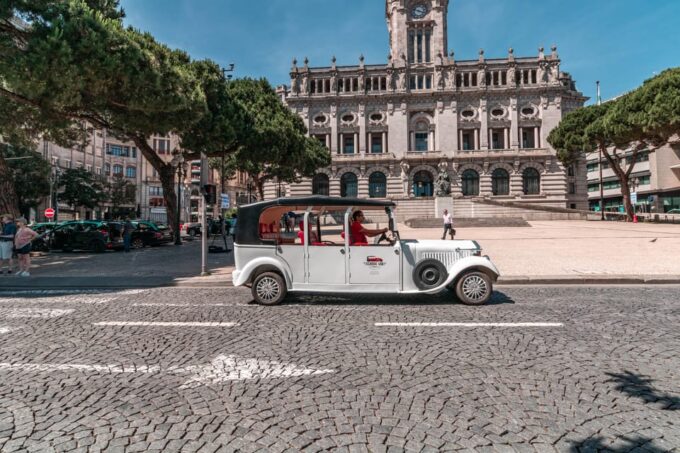 Porto: City Center Eco Car Tour River - Douro River Cruise Experience