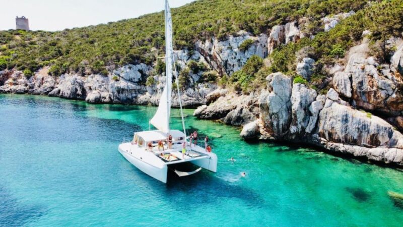 Porto Conte: Half-Day Catamaran Tour With Aperitif - Key Points