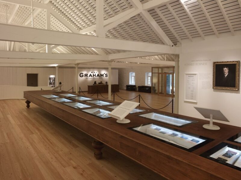 Porto: Grahams Port Lodge Tour With Premium Wine Tastings - Exploring the Historic Lodge